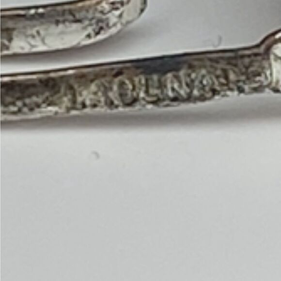 Vintage Signed Laguna Aurora Borealis Glass & Faux Pearl Bead 2 Strand Necklace - Picture 9 of 11